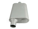 2-Chamber Muffler 42441-FM 2.25 Offset Inlet/2.25 Center Outlet performance muffler