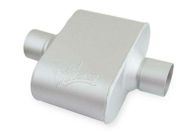 42510-FM 1-Chamber Muffler Center In/Center Out: 2.500 in performance muffler stainless steel