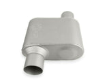 1-Chamber Muffler 42513-FM 2.50 Offset Inlet / 2.50 Offset Outlet performance muffler