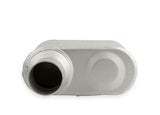 1-Chamber Muffler 42513-FM 2.50 Offset Inlet / 2.50 Offset Outlet performance muffler