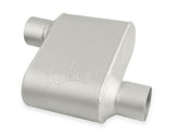 1-Chamber Muffler 42513-FM 2.50 Offset Inlet / 2.50 Offset Outlet performance muffler