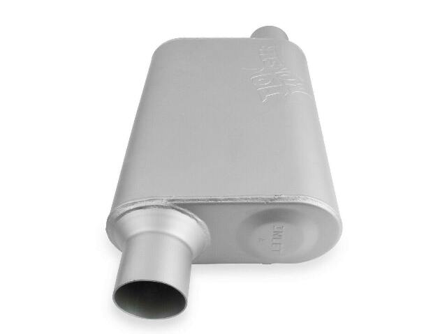 2-Chamber Muffler 42543-FM 2.50 Offset Inlet / 2.50 Offset Outlet performance muffler