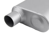 2-Chamber Muffler 42543-FM 2.50 Offset Inlet / 2.50 Offset Outlet performance muffler