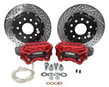 Fits 2015-2018 Ford Mustang EcoBoost Rear Disc Brake Kit 4262695FR slotted