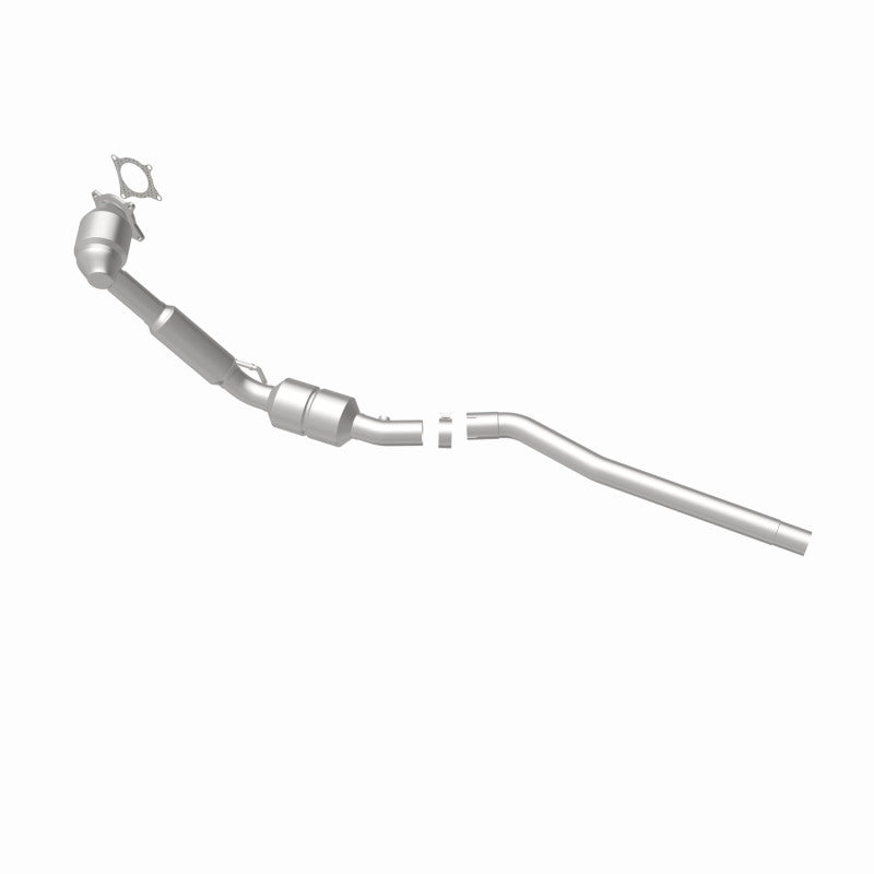 MagnaFlow direct-fit catalytic converter fits 2008 Volkswagen GTI, 2008 Volkswagen Jetta, and more, this and 2008 Audi A3 2.0L stainless steel CARB compliant 551165