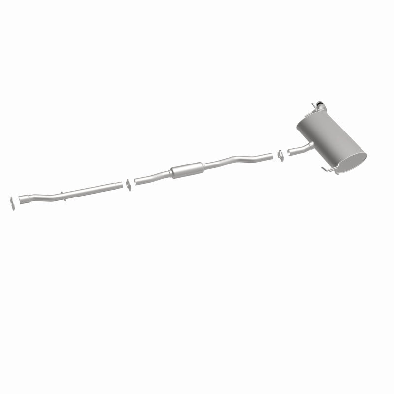 Fits 2007-2011 Jeep Direct-Fit Replacement Exhaust System 106-0463 aluminized steel