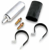 Holley 43 GPH In-Line Universal Electric Fuel Pump - 12-927 for 1987-1989 Chevy black