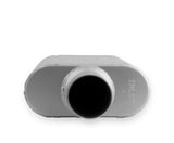 2-Chamber Muffler 430402-FM 3.00 Center Inlet / 2.50 Dual Outlet performance muffler