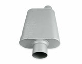 2-Chamber Muffler 43041-FM 3.00 OFFSET IN / 3.00 CENTER OUT performance muffler