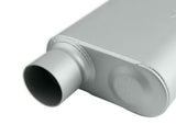 2-Chamber Muffler 43043-FM 3.00 Offset Inlet / 3.00 Offset Outlet performance muffler