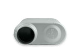 2-Chamber Muffler 43043-FM 3.00 Offset Inlet / 3.00 Offset Outlet performance muffler