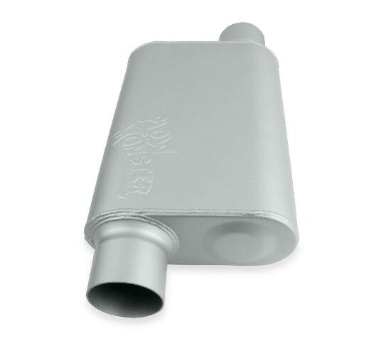 2-Chamber Muffler 43043-FM 3.00 Offset Inlet / 3.00 Offset Outlet performance muffler