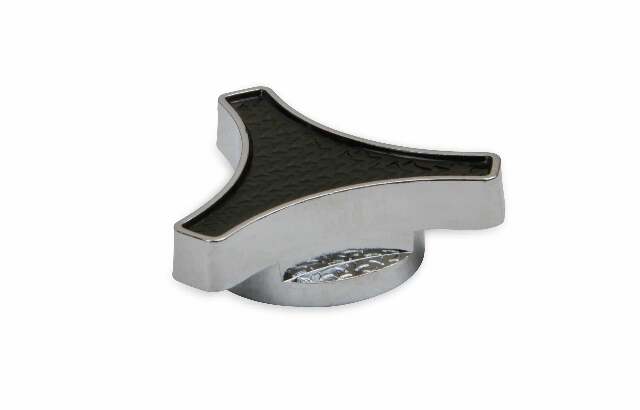 Mr. Gasket air cleaner low mount chrome steel 4338
