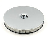 Mr. Gasket air cleaner low mount chrome 14 inch diameter steel 4339
