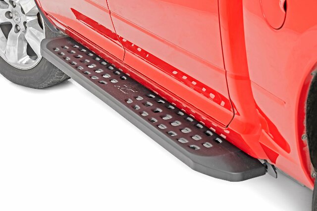 Fits Ram 1500 (2009-2018 & Classic) RPT2 Running Boards Crew Cab Black 44003