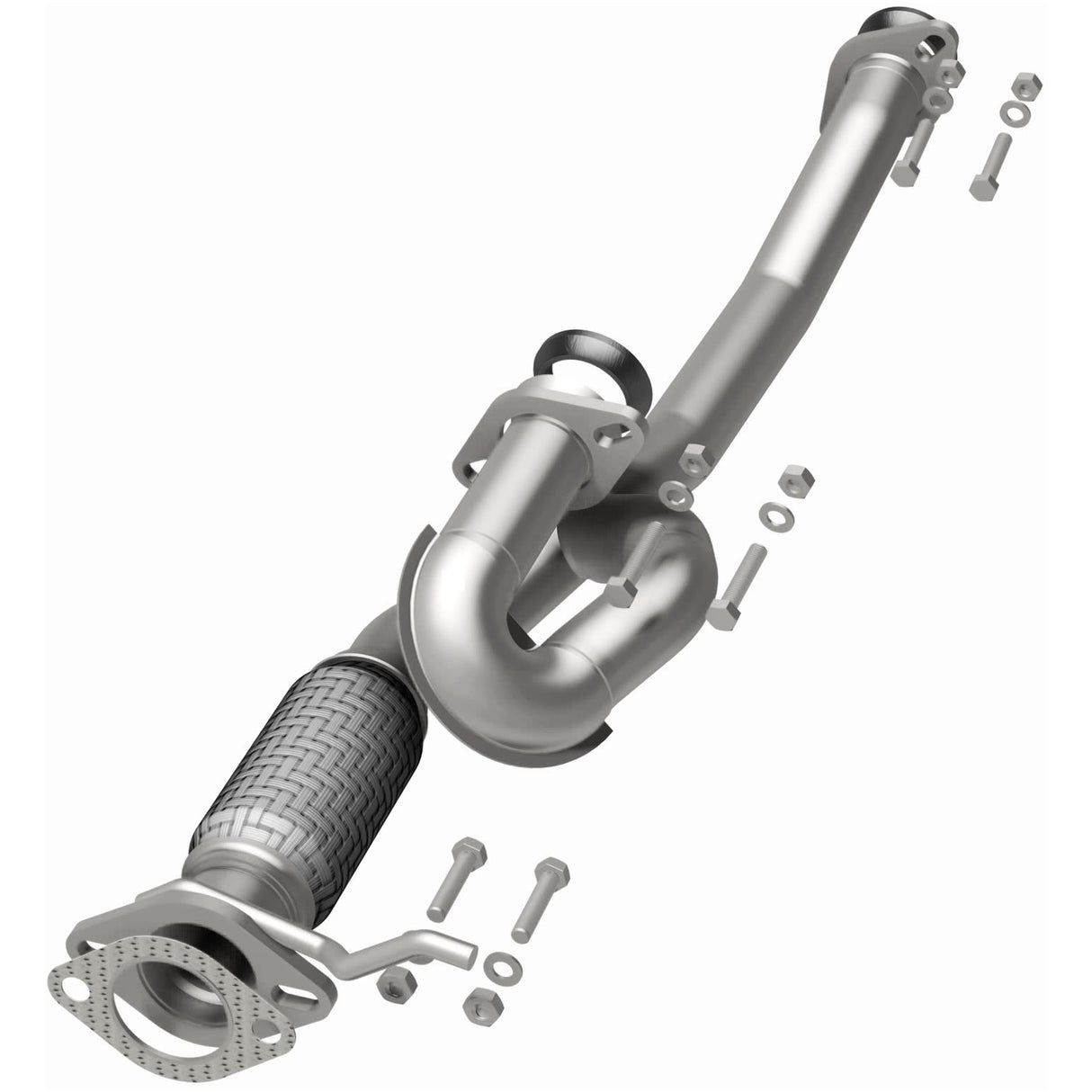 2005-2007 Ford Five Hundred Direct-Fit Front Pipe Kit 107-0122 stainless steel