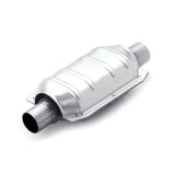 MagnaFlow universal catalytic converter 2 inch inlet/outlet stainless steel CARB compliant 441004