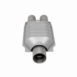 MagnaFlow universal catalytic converter 2.5 inch inlet/outlet stainless steel CARB compliant 441007