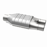 MagnaFlow universal catalytic converter 2.5 inch inlet/outlet stainless steel CARB compliant 441007