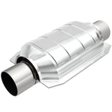 MagnaFlow universal catalytic converter 2.5 inch inlet/outlet stainless steel CARB compliant 441036