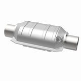 MagnaFlow universal catalytic converter 2.5 inch inlet/outlet stainless steel CARB compliant 441036