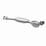 MagnaFlow direct-fit catalytic converter fits 1996-2002 Mercury Grand Marquis, Lincoln Town Car, and additional vehicles and 1996-2000 Crown Vic 4.6L 50 S 4.6L stainless steel CARB