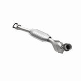 MagnaFlow direct-fit catalytic converter fits 1996-2002 Mercury Grand Marquis, Lincoln Town Car, and additional vehicles and 1996-2000 Crown Vic 4.6L 50 S 4.6L stainless steel CARB