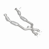 MagnaFlow direct-fit catalytic converter for 1996-1998 Ford Mustang stainless steel CARB compliant 441112