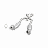 MagnaFlow direct-fit catalytic converter for 1996-1998 Ford Mustang stainless steel CARB compliant 441112