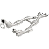 MagnaFlow direct-fit catalytic converter for 1996-1998 Ford Mustang stainless steel CARB compliant 441115