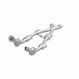 MagnaFlow direct-fit catalytic converter for 1996-1998 Ford Mustang stainless steel CARB compliant 441115