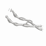 MagnaFlow direct-fit catalytic converter for 1996-1998 Ford Mustang stainless steel CARB compliant 441115