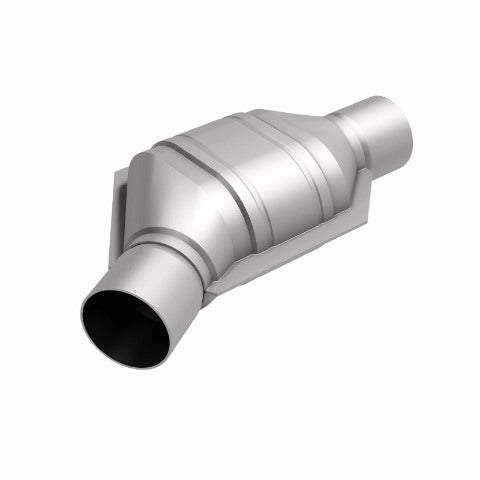 MagnaFlow universal catalytic converter 2.25 inch inlet/outlet stainless steel CARB compliant 441175