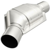 MagnaFlow universal catalytic converter 2.25 inch inlet/outlet stainless steel CARB compliant 441175