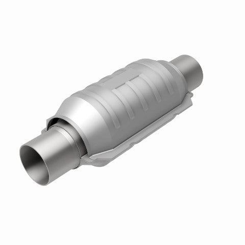 MagnaFlow universal catalytic converter 2 inch inlet/outlet stainless steel CARB compliant 441204