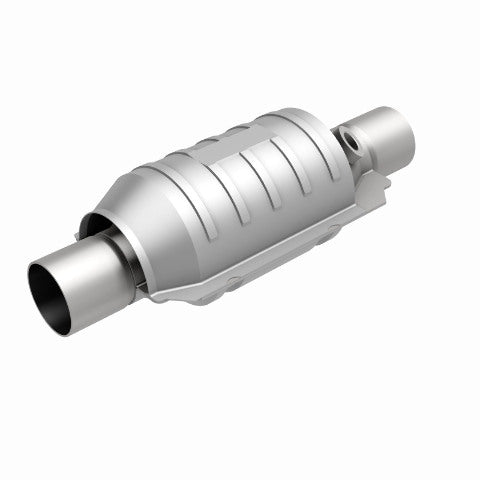 MagnaFlow universal catalytic converter 2.25 inch inlet/outlet stainless steel CARB compliant 441235