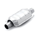 MagnaFlow universal catalytic converter 2 inch inlet/outlet stainless steel CARB compliant 444004
