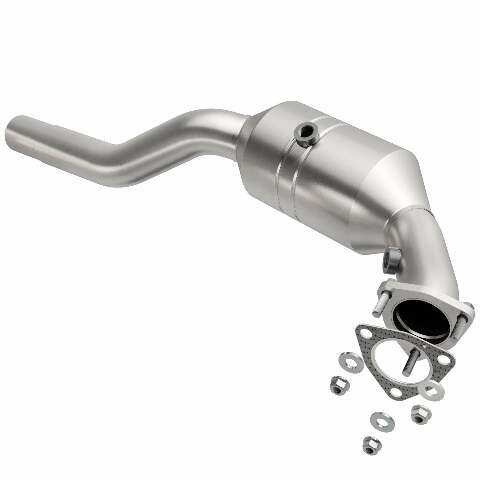 MagnaFlow direct-fit catalytic converter fits 2002-2005 Porsche 911 driver side driver side stainless steel CARB compliant 444066