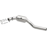 MagnaFlow direct-fit catalytic converter fits 2002-2005 Porsche 911 passenger side passenger side stainless steel CARB compliant 444067