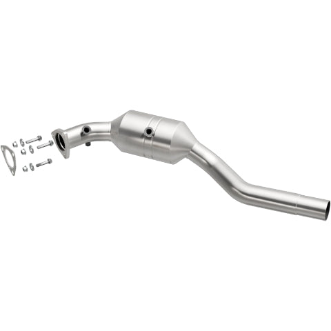 MagnaFlow direct-fit catalytic converter fits 2002-2005 Porsche 911 passenger side passenger side stainless steel CARB compliant 444067