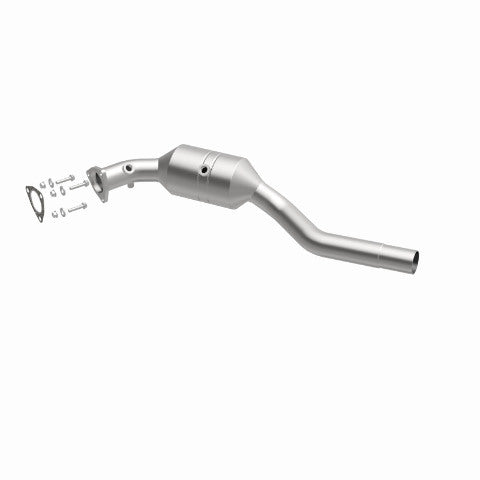 MagnaFlow direct-fit catalytic converter fits 2002-2005 Porsche 911 passenger side passenger side stainless steel CARB compliant 444067