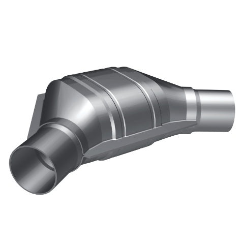 MagnaFlow universal catalytic converter 2 inch inlet/outlet stainless steel CARB compliant 444084