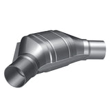 MagnaFlow universal catalytic converter 2 inch inlet/outlet stainless steel CARB compliant 444084
