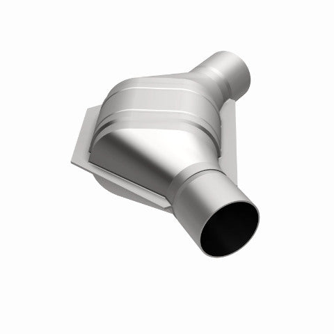 MagnaFlow universal catalytic converter 2 inch inlet/outlet stainless steel CARB compliant 444084