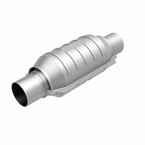 MagnaFlow universal catalytic converter 2 inch inlet/outlet stainless steel CARB compliant 444204