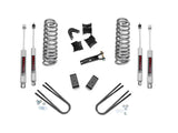 Fits Ford F-100/F-150 4WD (1977-1979) 4 Inch Lift Kit; Rear Blocks; 445-78-79.20