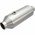 MagnaFlow universal catalytic converter 2 inch inlet/outlet stainless steel CARB compliant OBDII 4451354