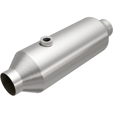 MagnaFlow universal catalytic converter 2 inch inlet/outlet stainless steel CARB compliant OBDII 4451354
