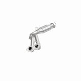 MagnaFlow direct-fit catalytic converter fits 1995-1997 Toyota Land Cruiser and 1996-1997 Lexus LX450, this and 1995-1997 Toy Land Cruiser 4.5L stainless steel CARB compliant 44710
