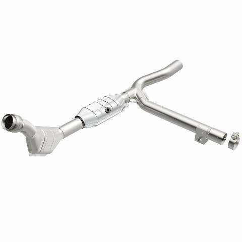 MagnaFlow direct-fit catalytic converter for 1999-2000 Ford F-150 4.2L stainless steel CARB compliant 447142